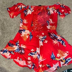 Floral romper